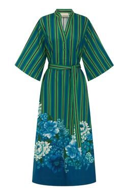 Alemais margo tunic midi dress